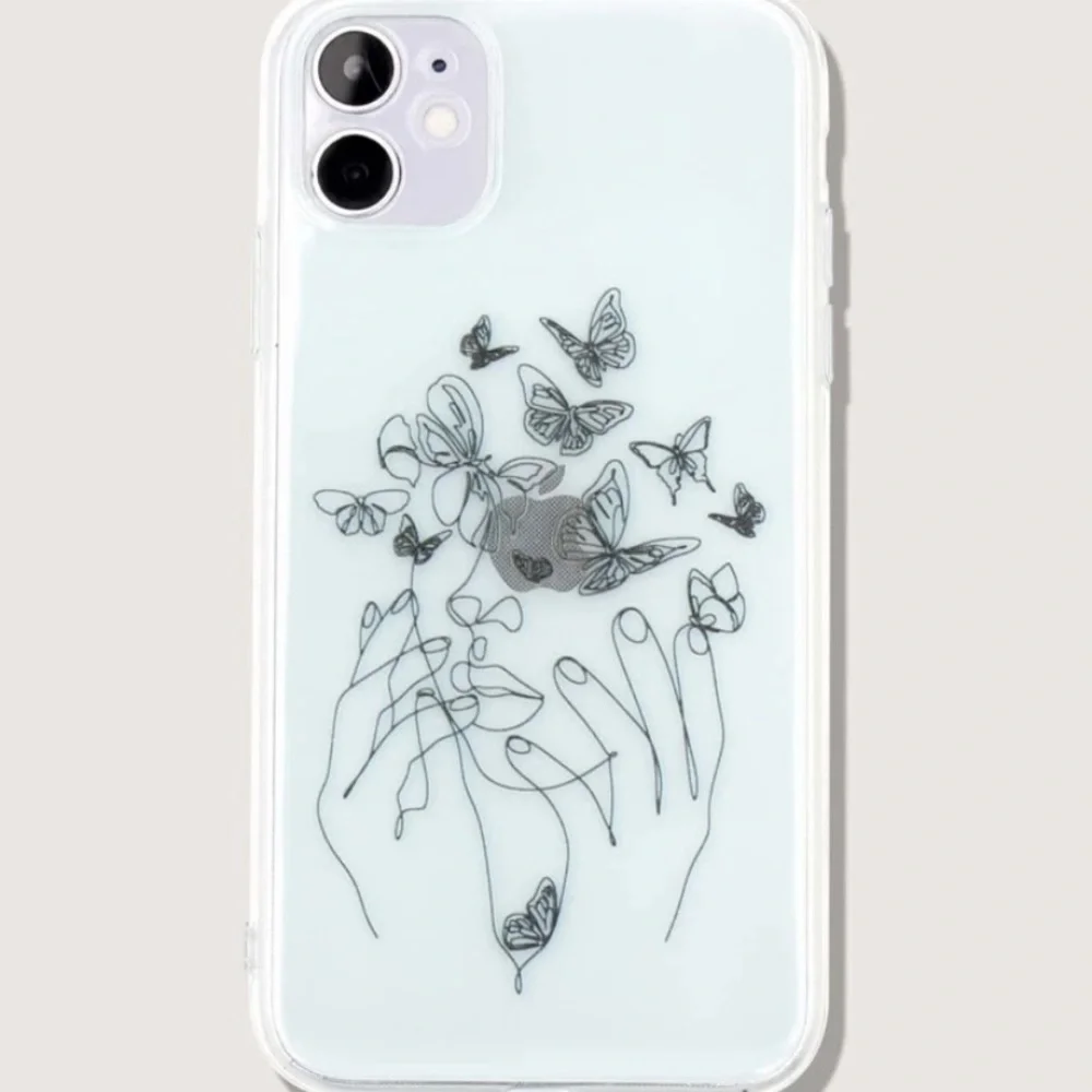 Abstract butterfly phone case - NWT